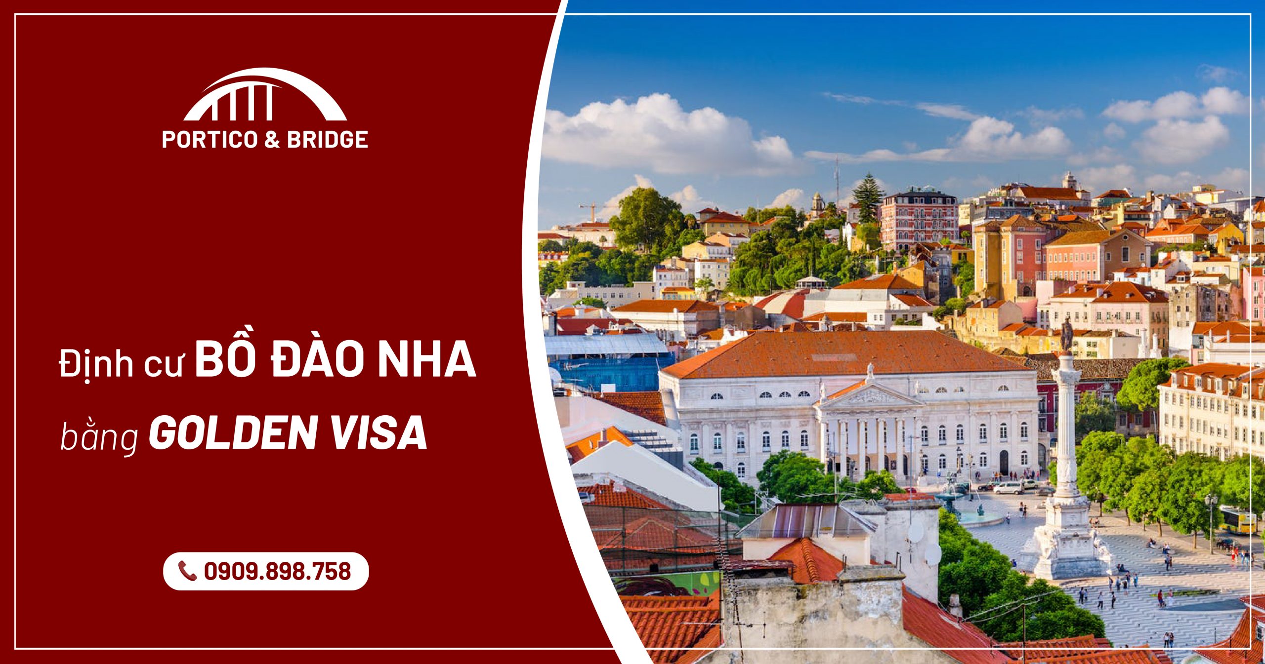 định cư Bồ Đào Nha bằng chương trình golden visa