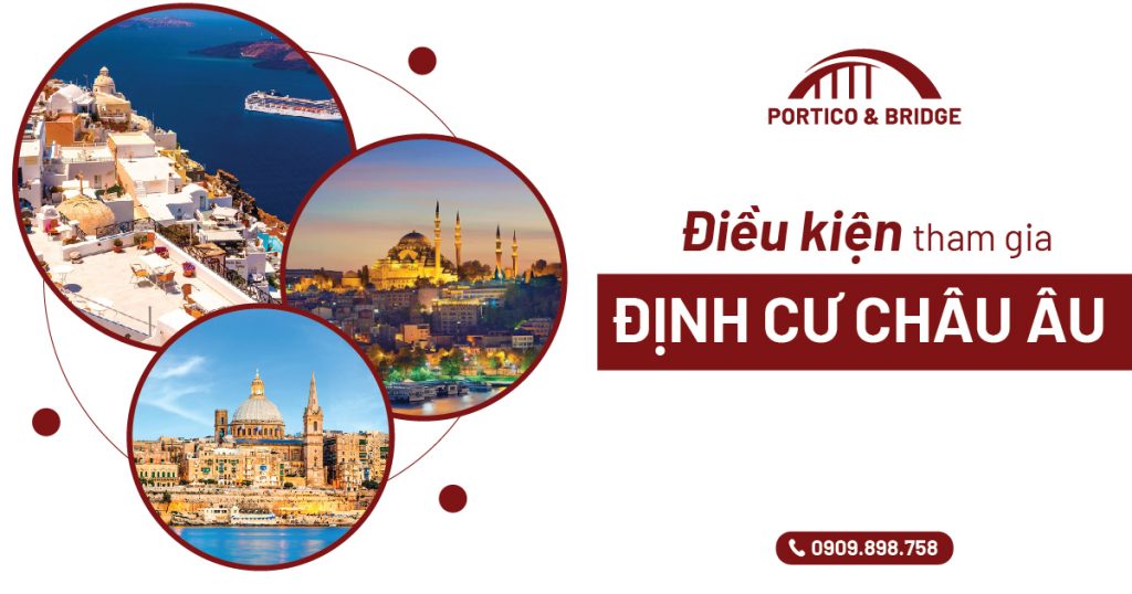 điều kiện định cư Châu Âu