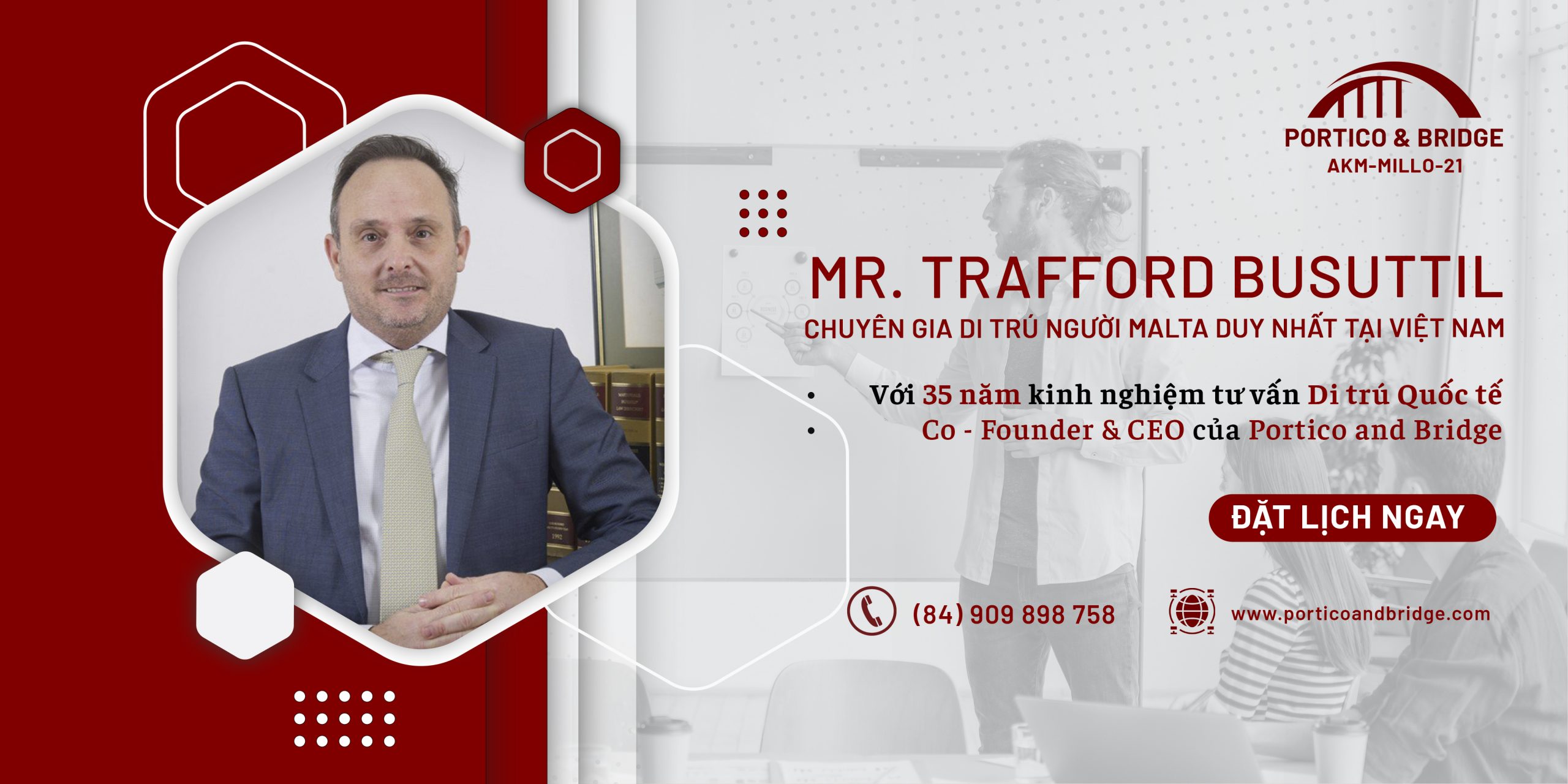 chuyên gia di trú Trafford Busuttil