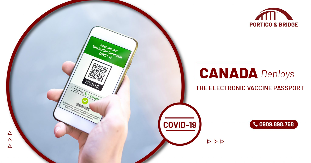 CANADA DEPLOYS THE ELECTRONIC VACCINE PASSPORT
