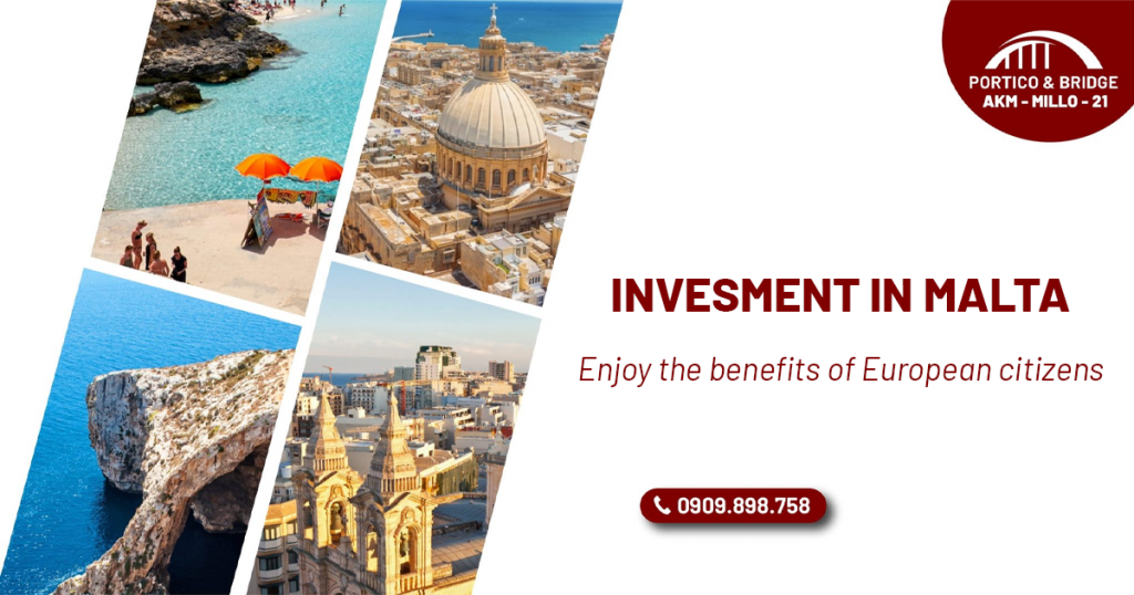 Investment in Malta - enjoy the benefits of European citizens