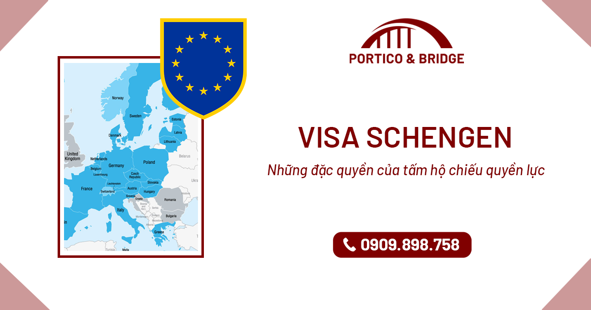Visa Schengen - Những đặc quyền của tấm hộ chiếu quyền lực
