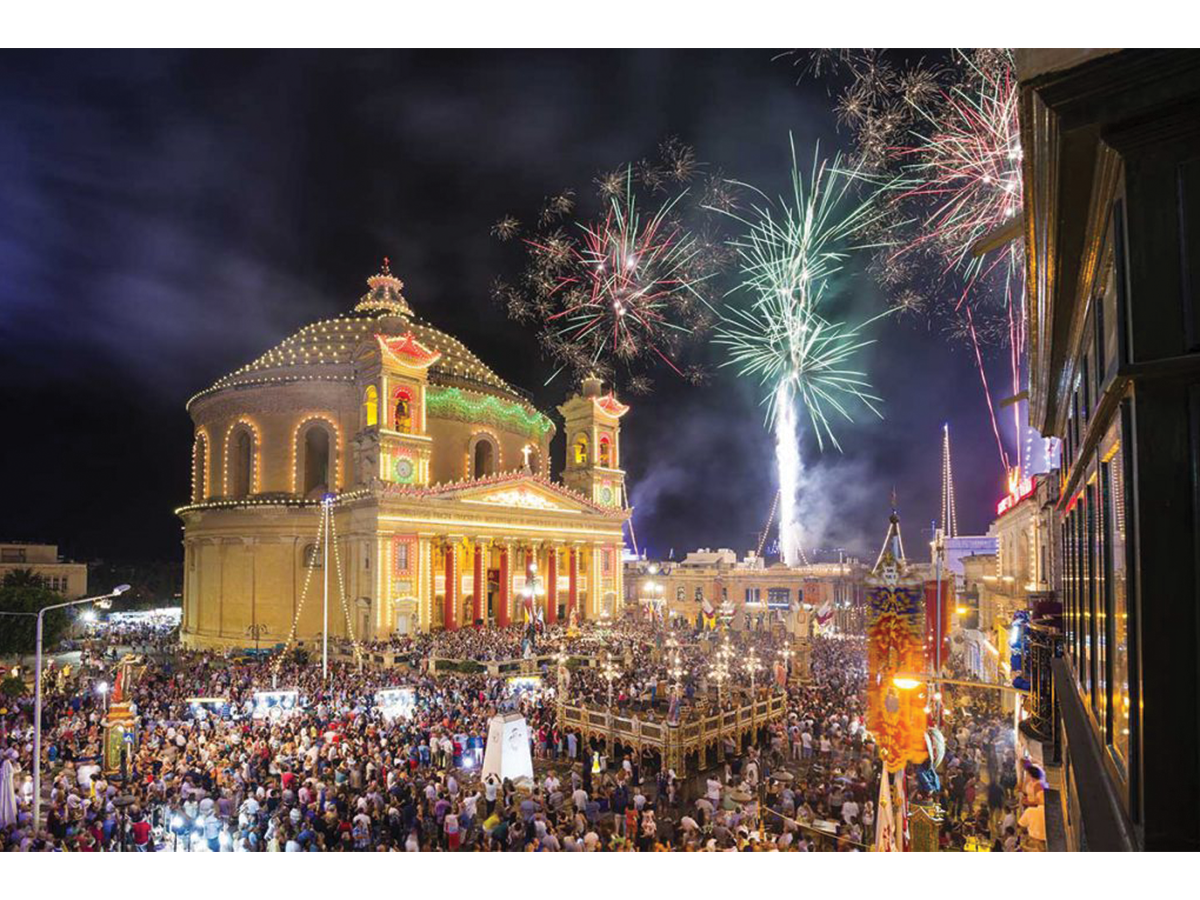 Lễ hội pháo hoa ở Malta