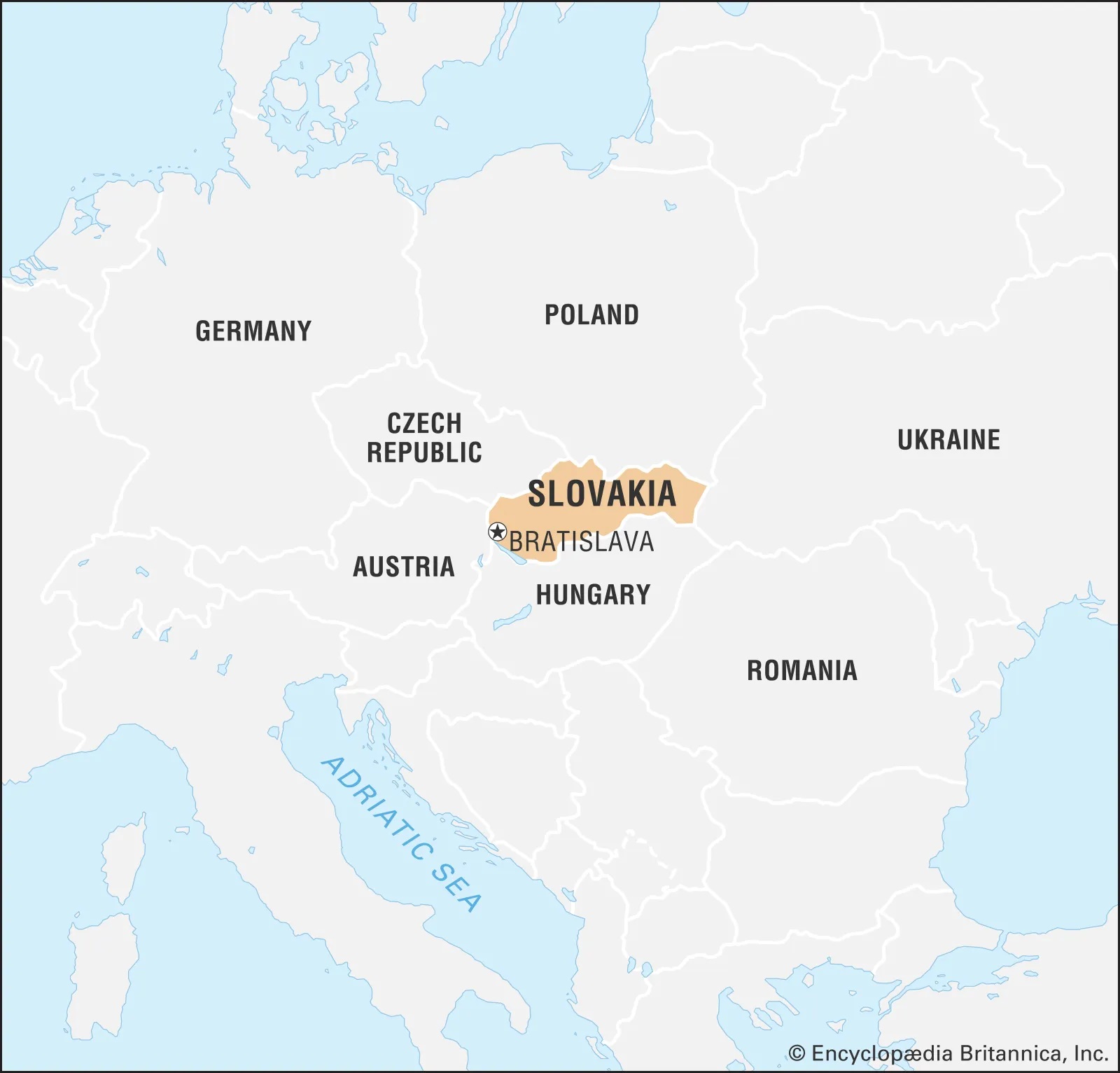 slovakia maps