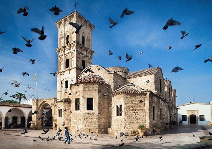 Nhà thờ Agios Lazaros là một công trình kiến ​​tạo của người Byzantine