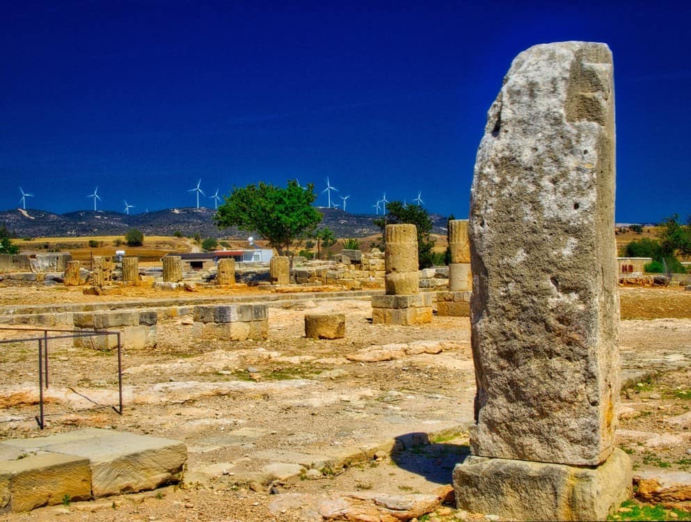 Palaipafos là một địa điểm khảo cổ gần làng Kouklia