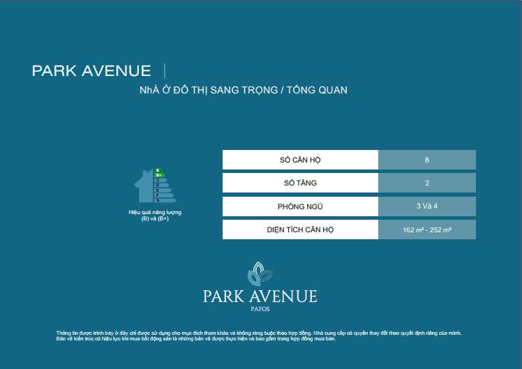 [Thẻ xanh Síp] PARK AVENUE PAFOS - Căn hộ hướng biển trong trung tâm thành phố